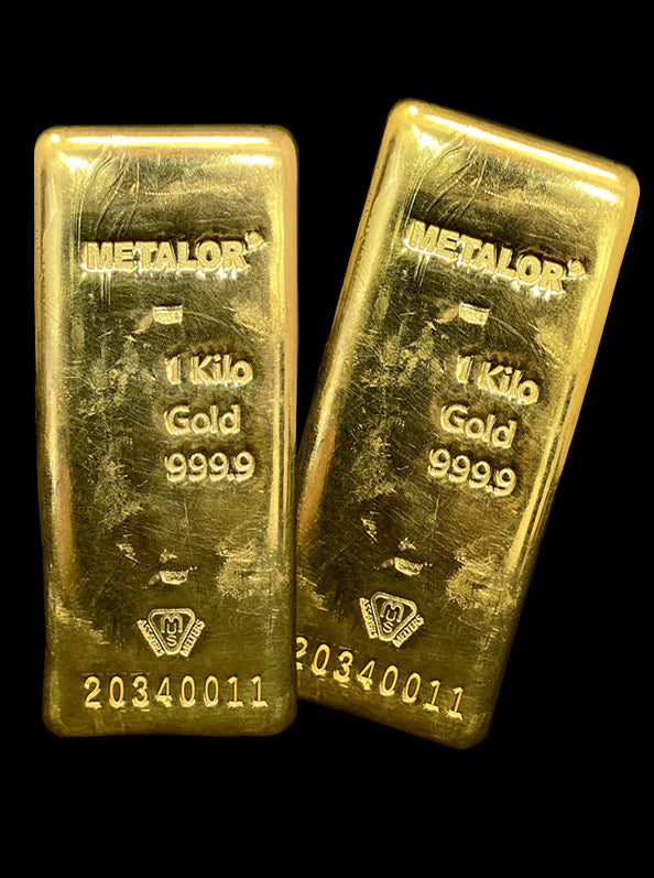 Ingot Gold Bullion Bar 1000g (999.9 Fine Gold)
