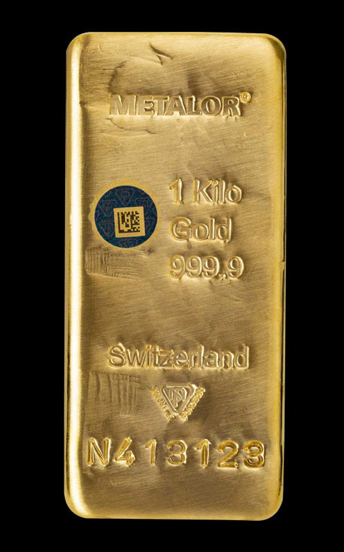 Ingot Gold Bullion Bar 1000g (999.9 Fine Gold)