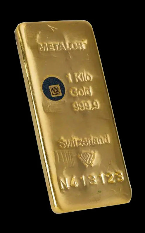Ingot Gold Bullion Bar 1000g (999.9 Fine Gold)