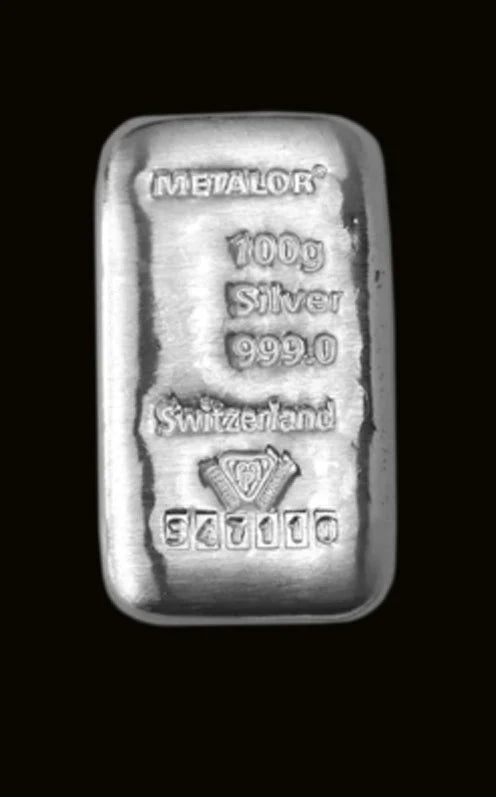 Ingot Silver 100g